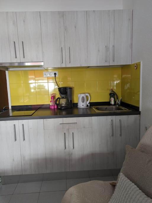 Beachfront Studio Apartment Puerto Rico Puerto Rico  Dış mekan fotoğraf