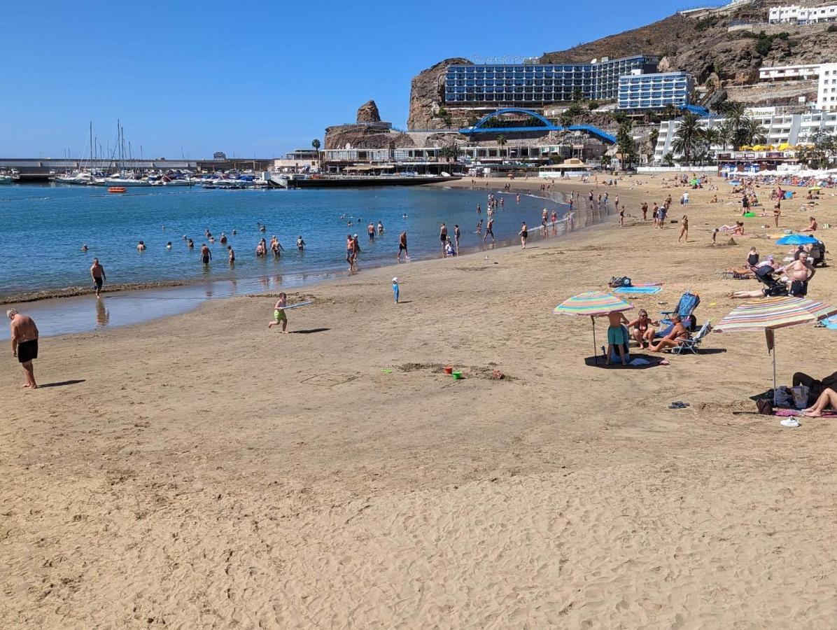 Beachfront Studio Apartment Puerto Rico Puerto Rico  Dış mekan fotoğraf
